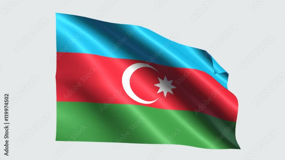 Azerbaijan flag with transparent background Azerbaijan flag with transparent background