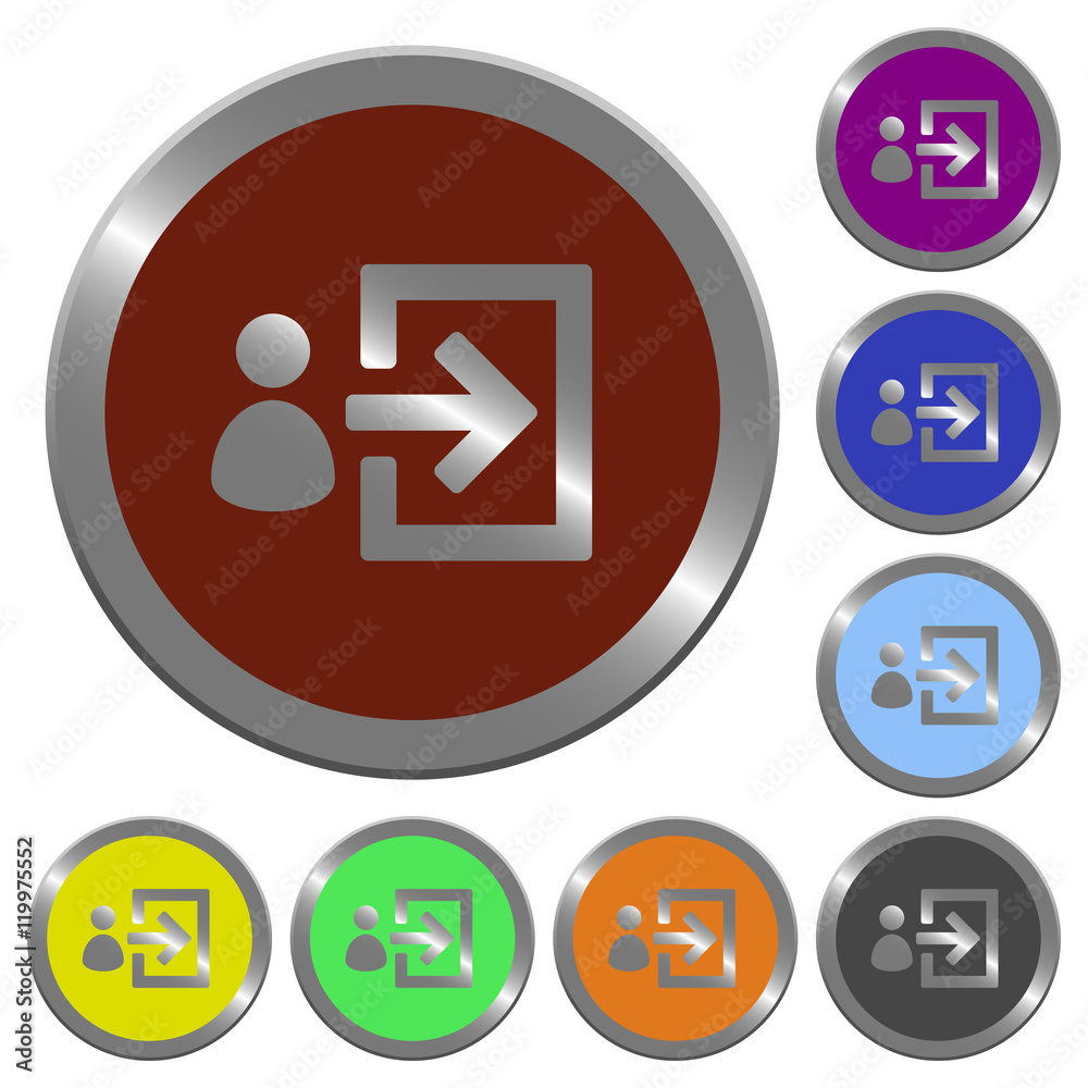 Color user login buttons Color user login buttons