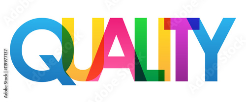 QUALITY Vector Letters Icon