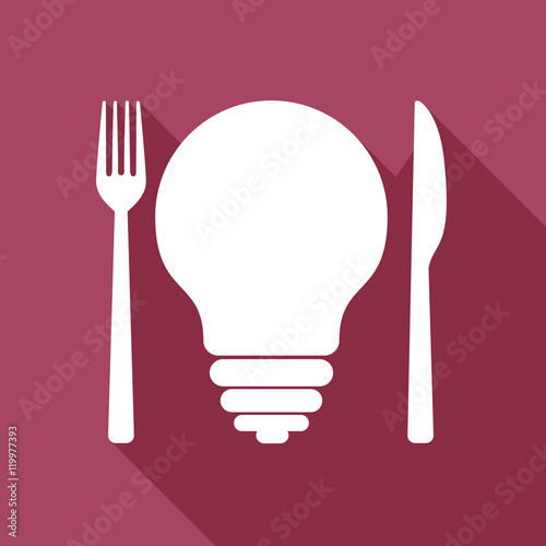 couvert et assiette concept