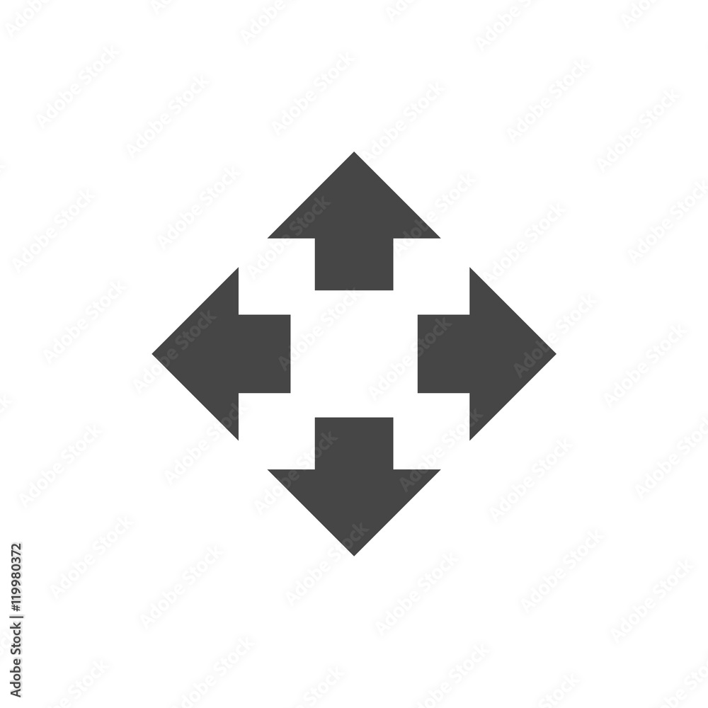 Fullscreen sign icon Fullscreen sign icon