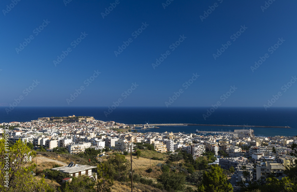 Rethymnon, Kreta, Stadtansicht
