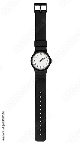 wrist watch isolated on white background