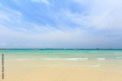 Tropical beach.