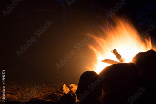 bonfire to night