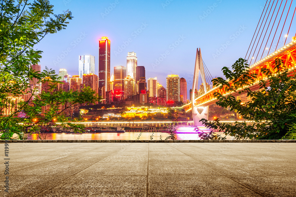 Obraz premium China Chongqing City Lights