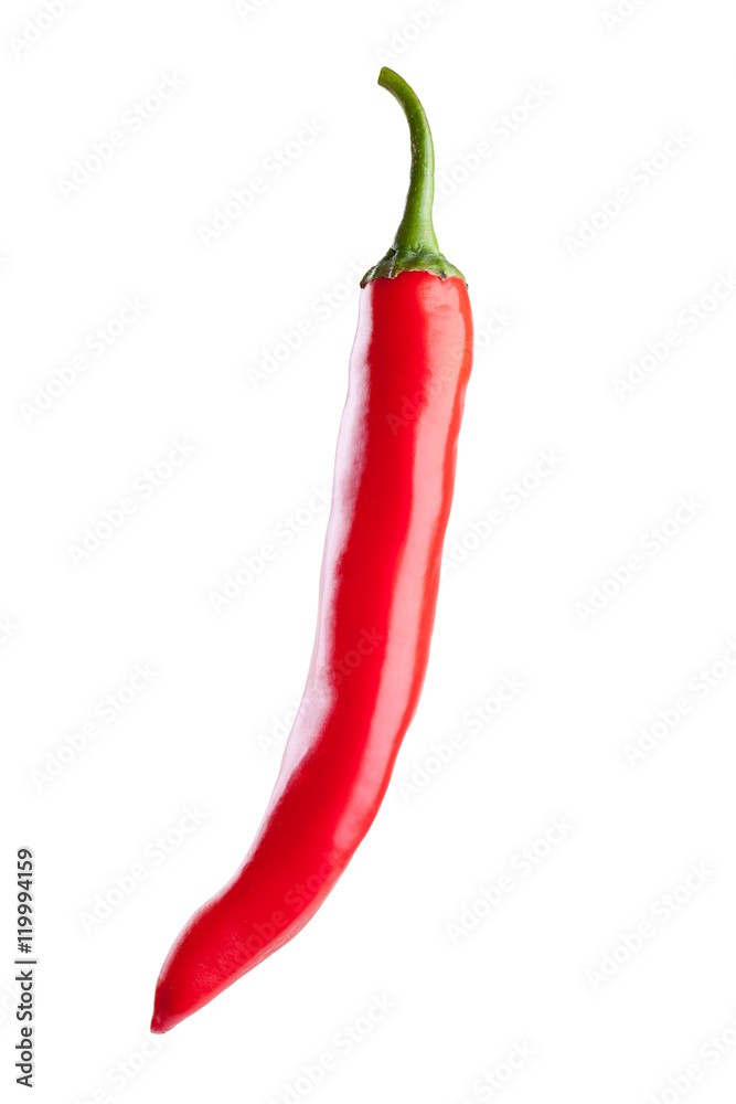 red chili or chilli cayenne pepper isolated on white background red chili or chilli cayenne pepper isolated on white background