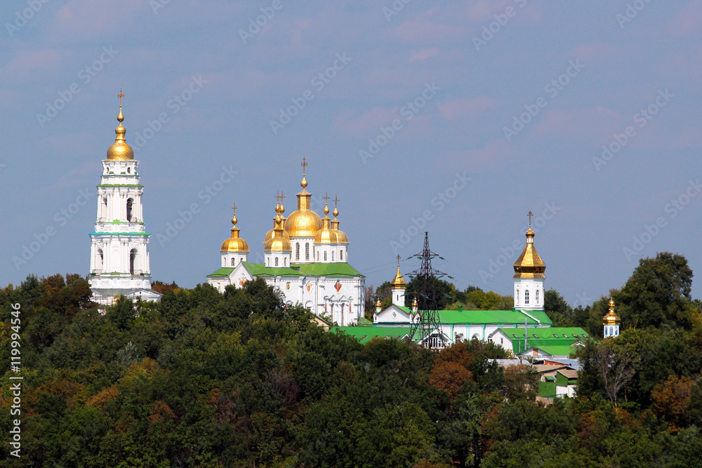 The Holy Cross Exaltation Monastery in Poltava, central Ukraine