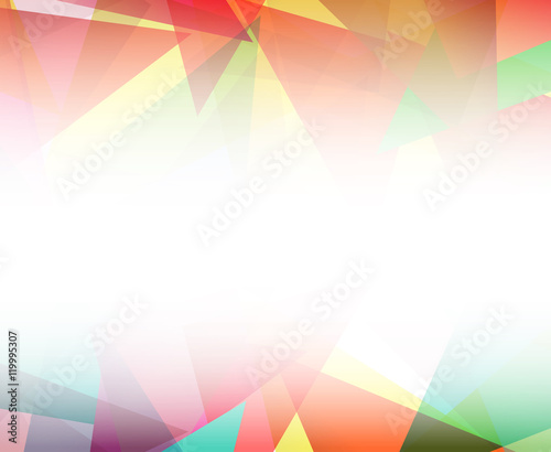 Vector polygon  abstract  background