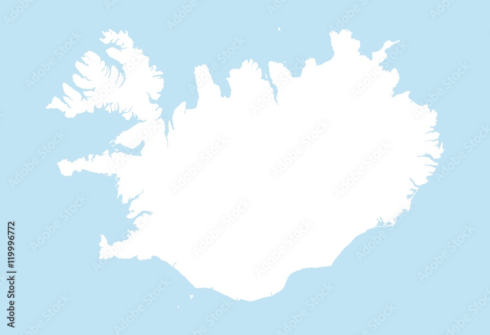 Map of Iceland Map of Iceland