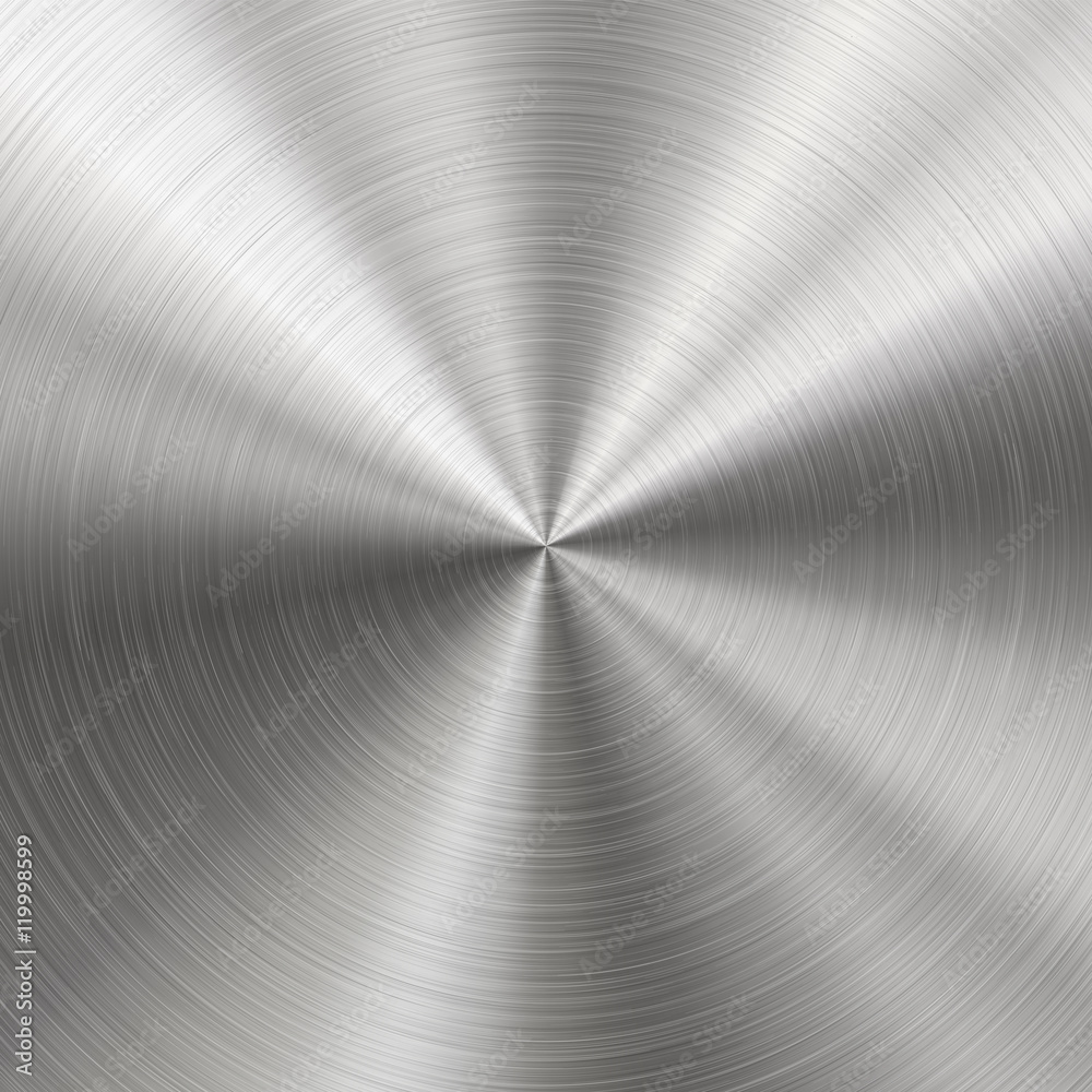 Brushed Metal, Radial Texture Stock Vector | Adobe Stock