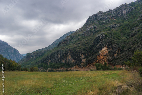 Up in the mountain in Montenegro.