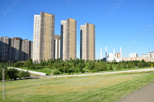 Modern buildings in Astana  Kazakhstan