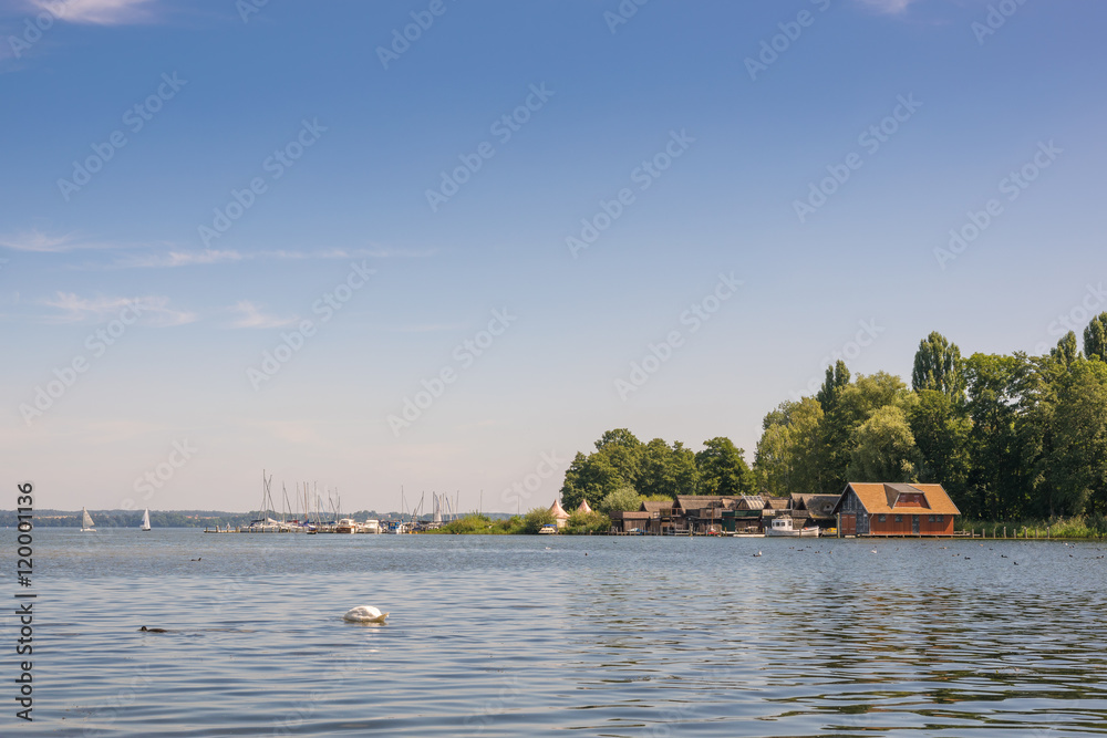 Schweriner See in Schwerin, Mecklenburg-Vorpommern in Deutschland