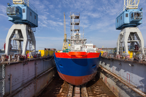 shipbuilding dock, boat dock