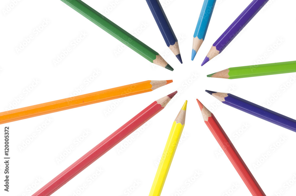 color colourful pencil background palette wood star