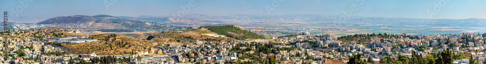 Panoramic view of Nazareth - Israel
