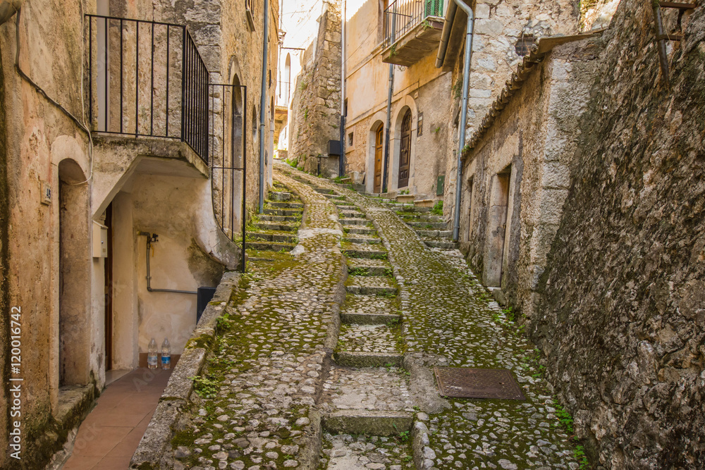 Stairway, San Donato Val di Comino, Italy