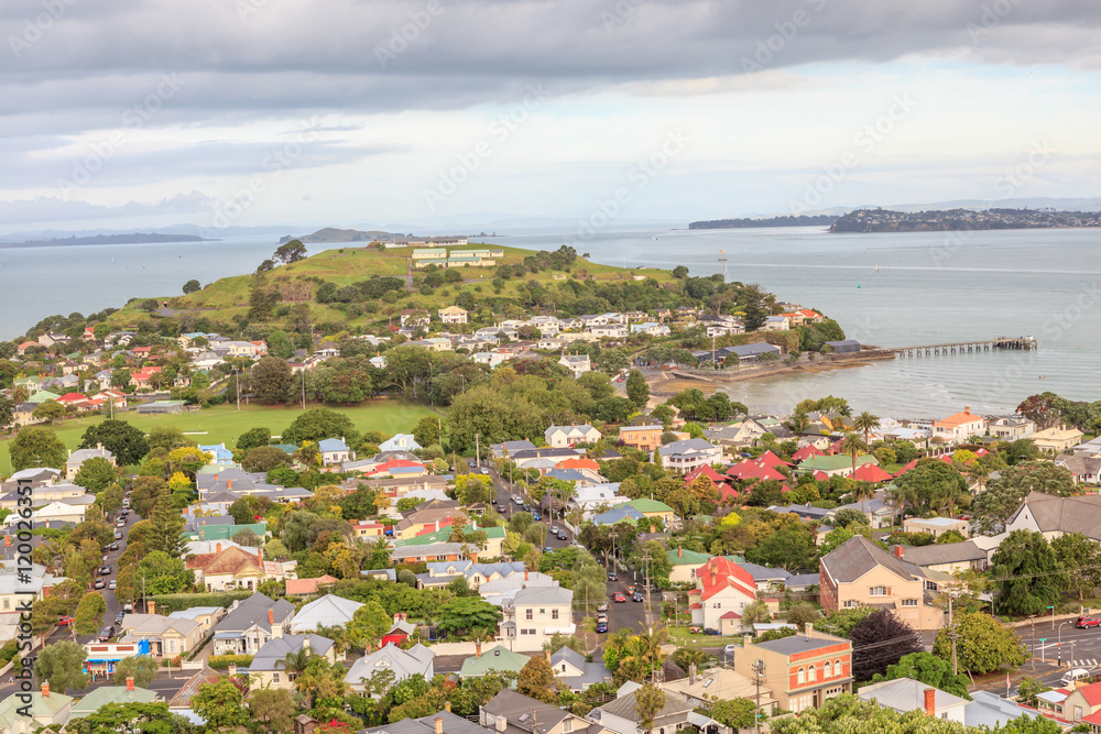 The beautiful view point of Mount Victoria reserve, Devonport, A