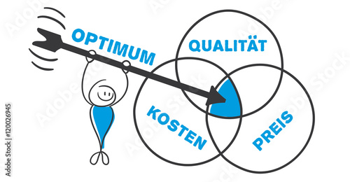 Stick Figure Series Blue / Optimum