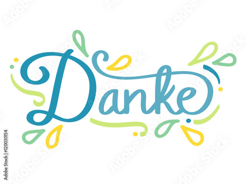 "DANKE!" Karte