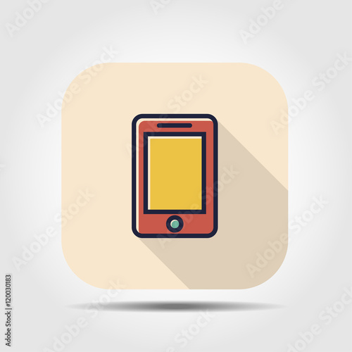 smartphone flat icon
