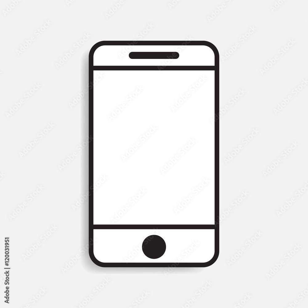 smartphone icon vector illustration smartphone icon vector illustration