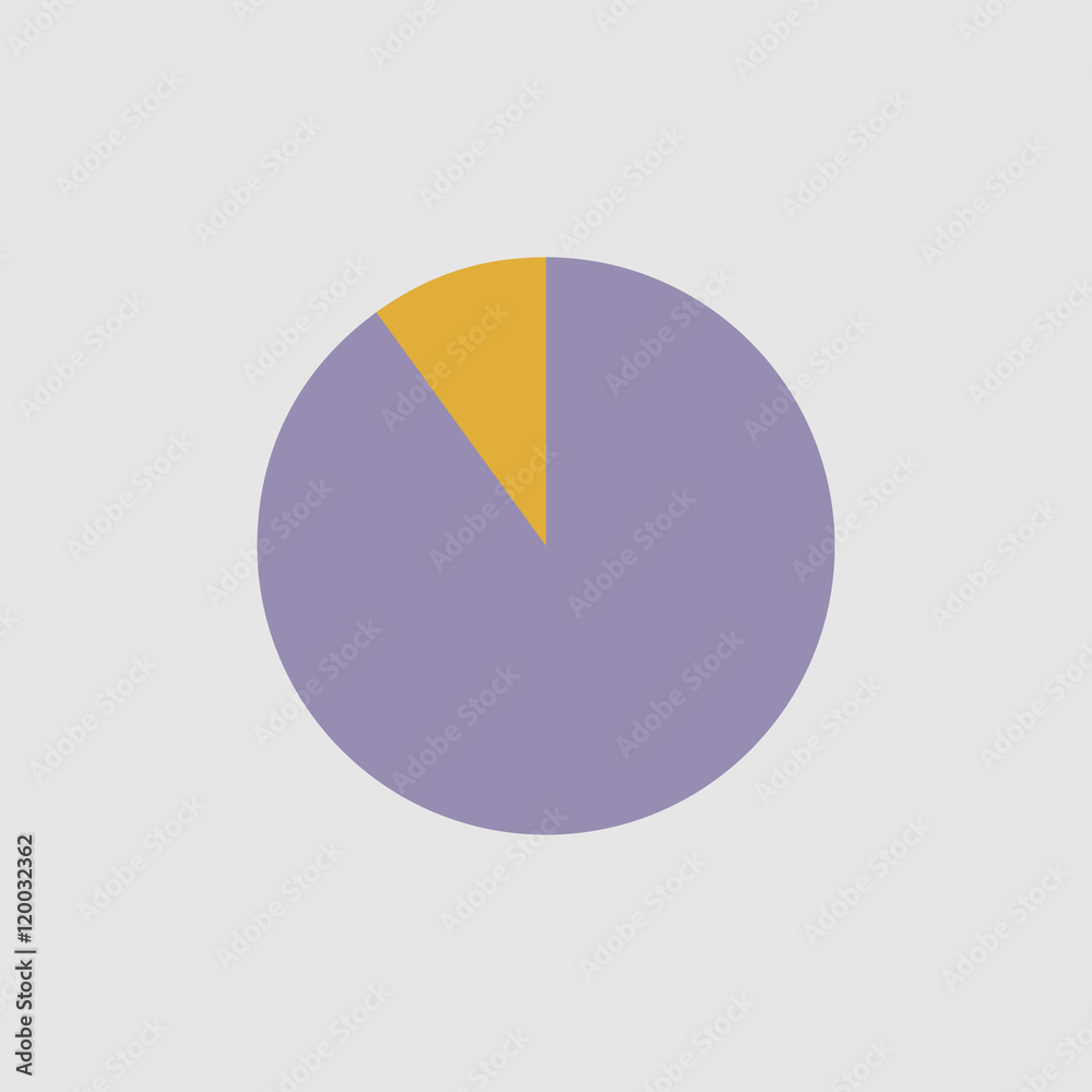 Business colorful graph _ Pie chart _ Business concept _ Purple graph vector illustration Business colorful graph _ Pie chart _ Business concept _ Purple graph vector illustration