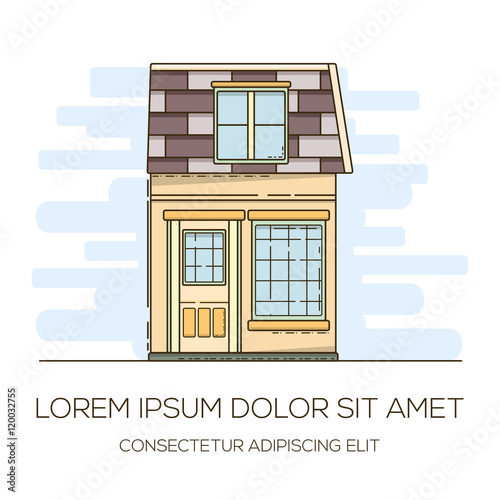 House invitation card