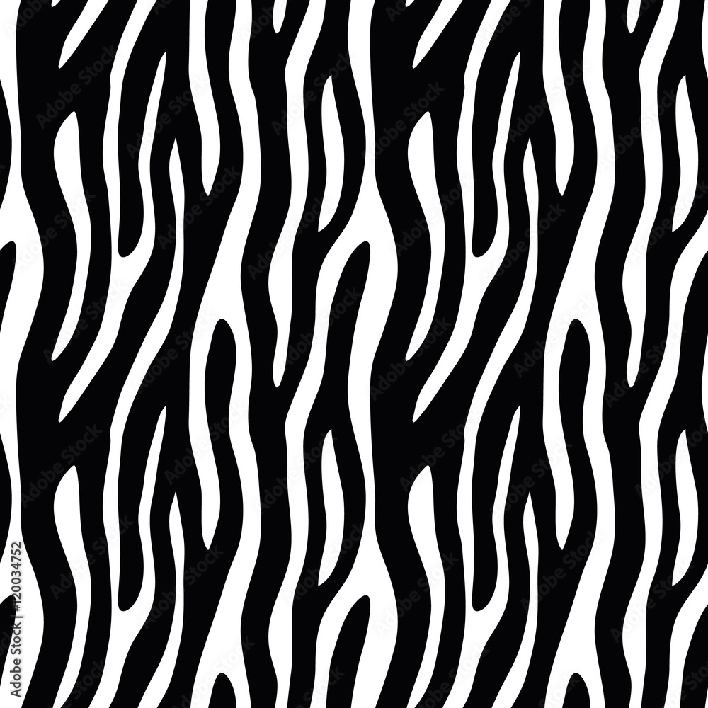 Abstract animal print. Seamless vector pattern with zebra/tiger stripes. Textile repeating animal fur background. Abstract animal print. Seamless vector pattern with zebra/tiger stripes. Textile repeating animal fur background.
