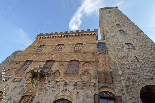 New Podesta Palace in San Gimignano
