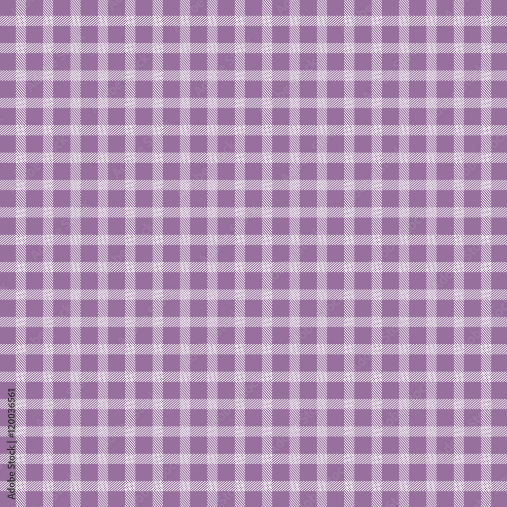 Lilac picnic checkered tablecloth Lilac picnic checkered tablecloth