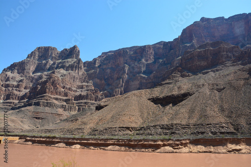 Colorado River through Grand Canyon National Park photo