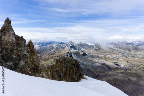 Cordillera Blanca and Huarapasca in Peru photo