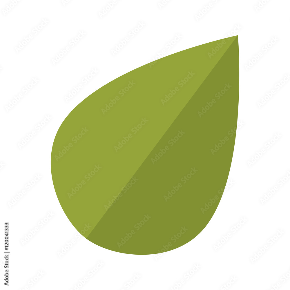 ecology green leaf plant natural sheet vector illustration ecology green leaf plant natural sheet vector illustration