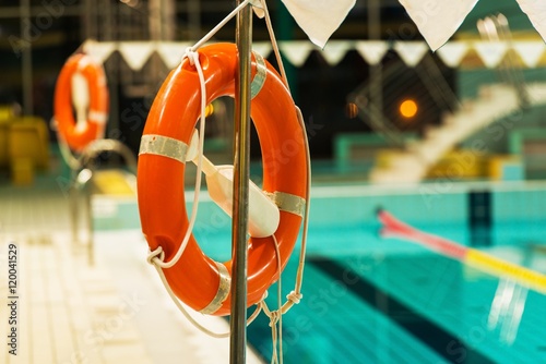 Swimming Pool Life Preservers photo