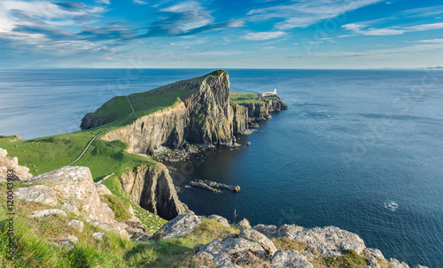 Neist Point Lighthouse in the Isle of Skye