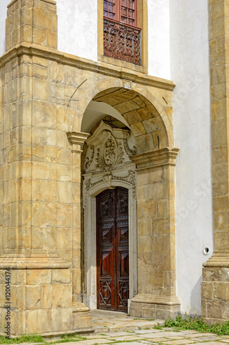 Our Lady of Glory church, built in the 18th century and used by the imperial family when they moved from Portugal to Rio de Janeiro that became the capital of the empire