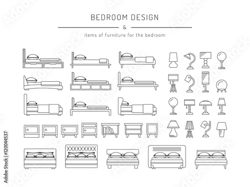 the interior of bedroom