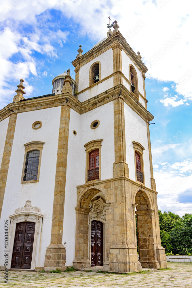Glory church, built in the 18th century and used by the imperial family when they moved from Portugal to Rio de Janeiro that became the capital of the empire