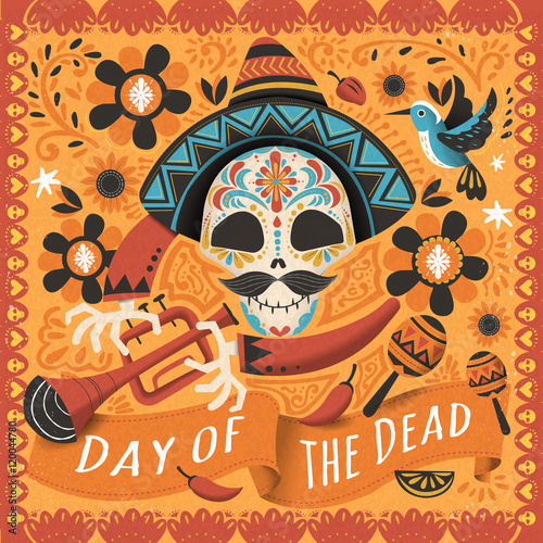 Day of the dead poster