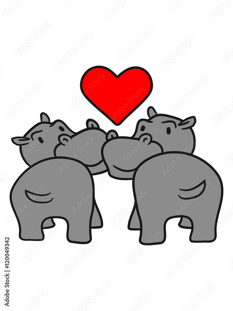 2 friends team kissing love couple couple love heart thick comic cartoon sweet little cute baby hippo happy child Stock Illustration | Adobe Stock 2 friends team kissing love couple couple love heart thick comic cartoon sweet little cute baby hippo happy child Stock Illustration | Adobe Stock
