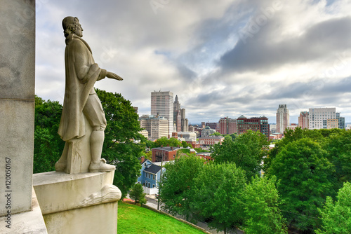 Roger Williams Statue - Prospect Terrace Park