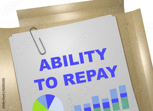Ability to Repay concept