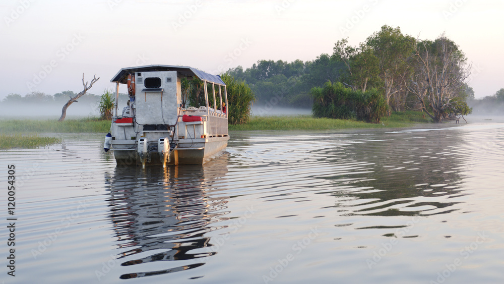 Early morning on the Yellow River, Australia