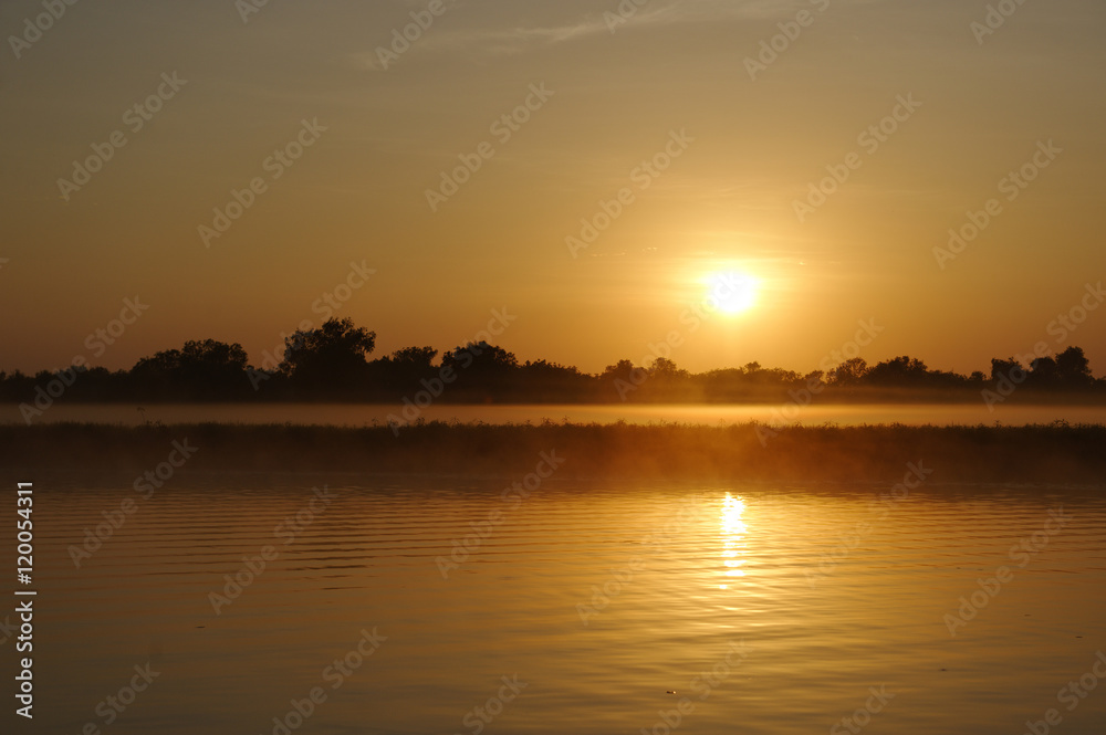 Sunrise on the Yellow River, Australia