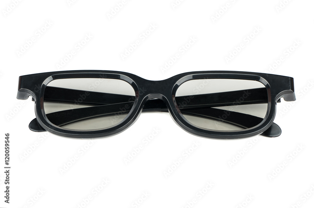 Fototapeta premium Plastic 3D glasses