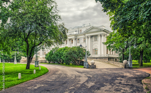 Saint Petersburg, Russia. The Yelagin palace in the Yelagin park.