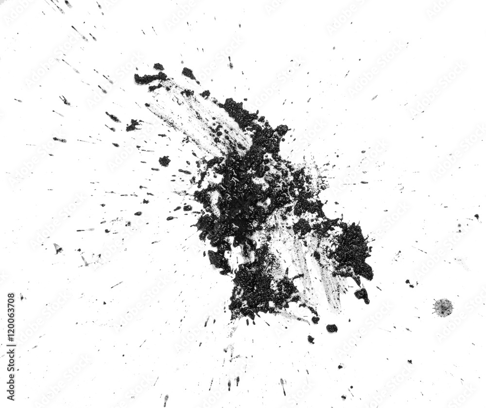 Texture land in white background Texture land in white background