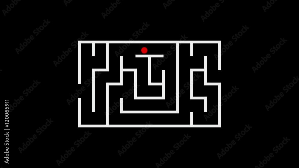 Maze. Animation. Maze. Animation.
